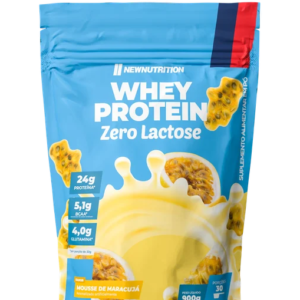 WHEY PROTEIN ZERO LACTOSE MOUSSE DE MARACUJA 900G NEWNUTRITION