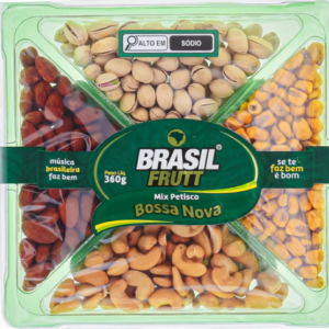 MIX PETISCO SAMBA BDJ 410GR BRASIL FRUTT